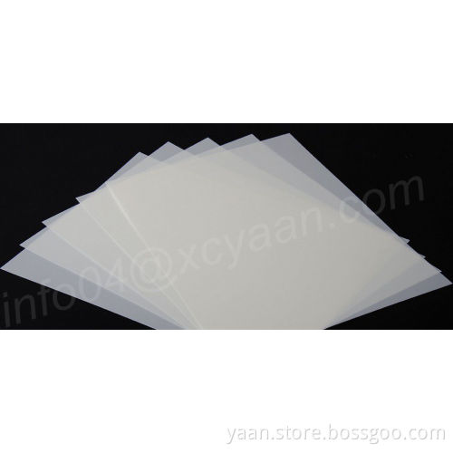 FACTORY PRICE 6021 milky white polyester films